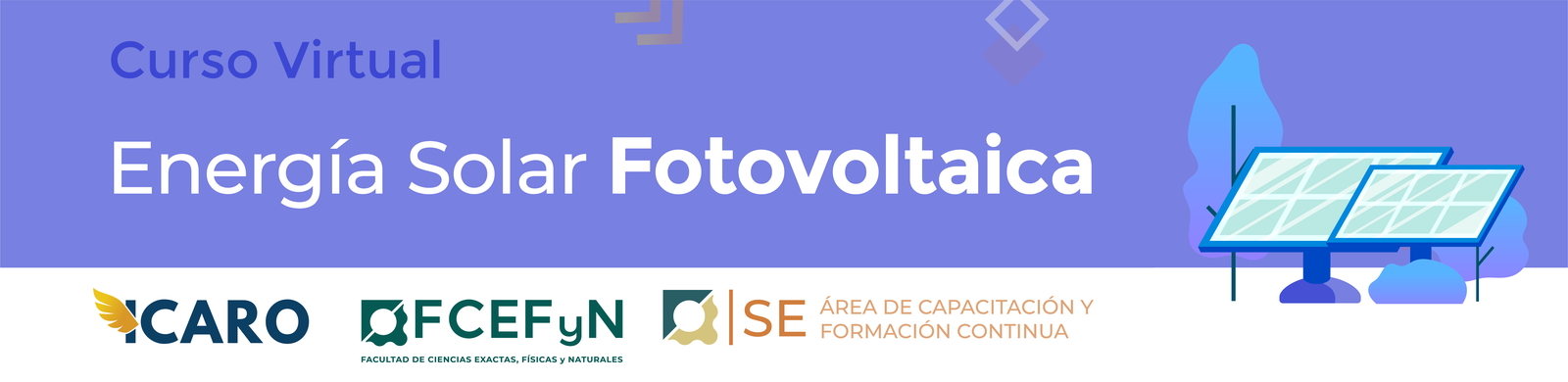 Banner Energia solar fotovoltaica