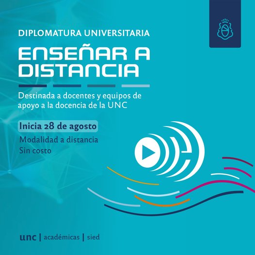Diplomatura "Enseñar a Distancia"