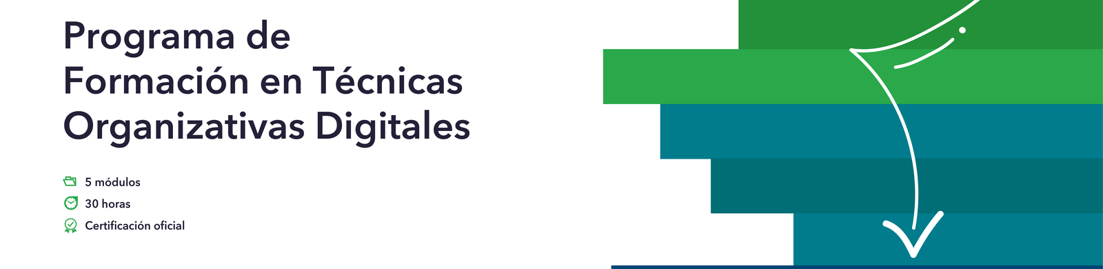 Programa de formación  en Técnicas Organizativas  Digitales
