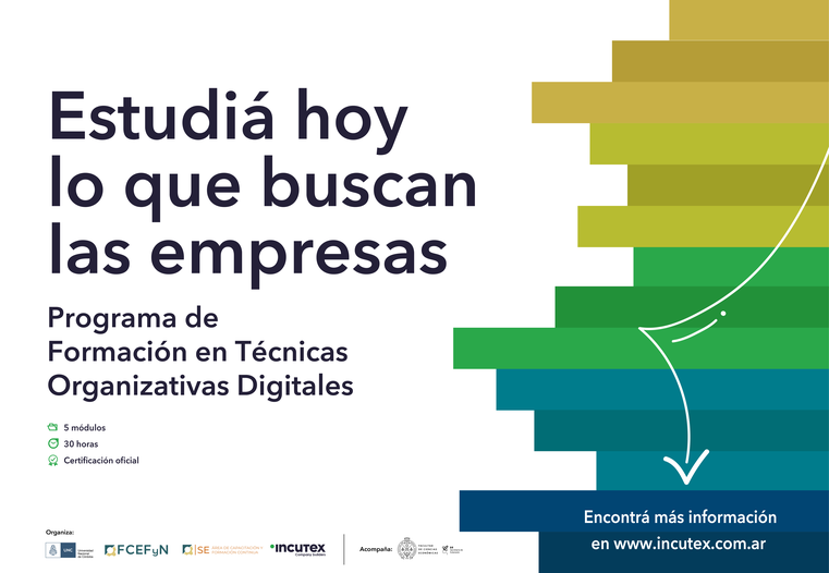 Programa de formación  en Técnicas Organizativas  Digitales