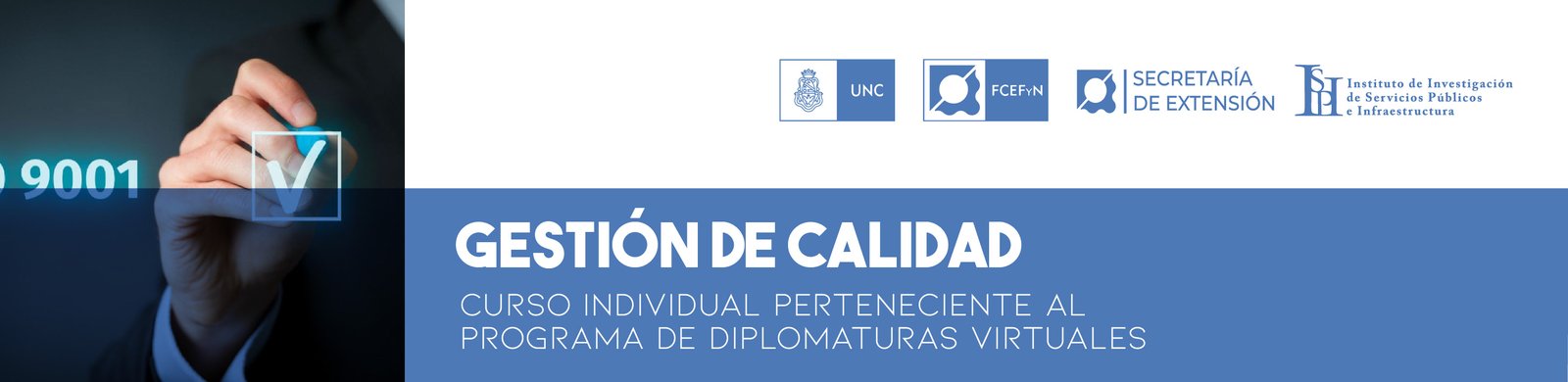 Banner Mail Gestión de Calidad