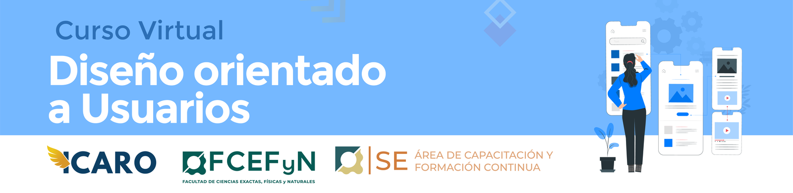 Diseño orientado a usuarios - Banner - ICARO